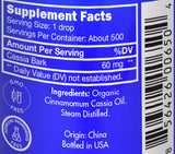 Zongle USDA Certified Organic Cassia Oil, China, Safe To Ingest, Cinnamomum Cassia , 1 oz