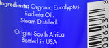 Zongle USDA Certified Organic Eucalyptus Oil, Eucalyptus Radiata, 1 oz