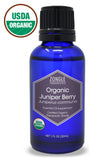 Zongle USDA Certified Organic Juniper Berry Essential Oil, Bulgaria, Safe To Ingest, Juniperus Communis, 1 oz