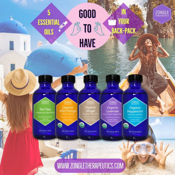 5 Essential Oils Good To Have In Your Backpack