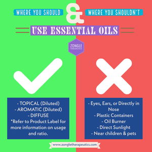 Where You Should & Shouldn't Use Essential Oils