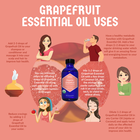 Grapefruit Essential Oil Uses