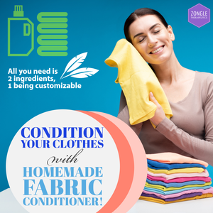 Condition Your Clothes With Homemade Fabric Conditioner