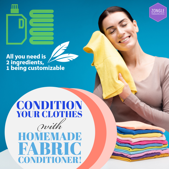Condition Your Clothes With Homemade Fabric Conditioner