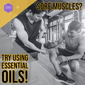 Sore Muscles? Try Using Essential Oils!