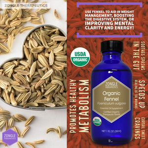Organic Fennel Essential Oil Benefits