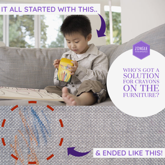 Who's Got A Solution For Crayons On The Furniture?