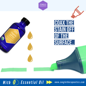 Coax The Stains Off Of The Surface With Essential Oils