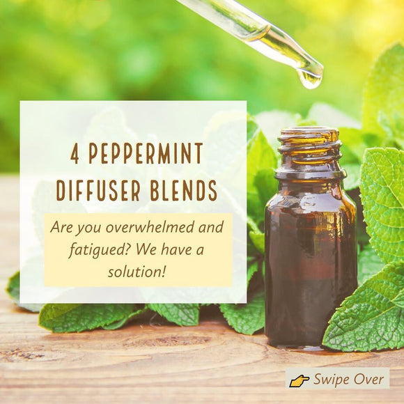 4 Peppermint Diffuser Blends To Reduce Fatigue