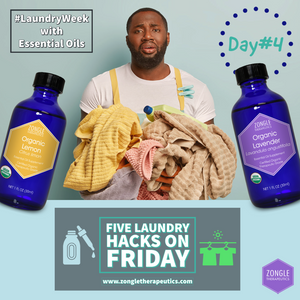 Laundry Week With Essential Oils | Day 4