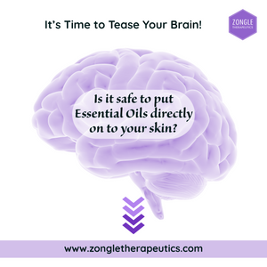 Is It Safe To Put Essential Oils Directly On To Your Skin?