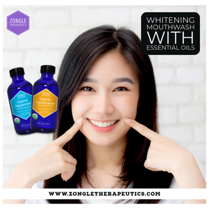 Whitening Mouthwash With Essential Oils