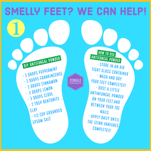 Smelly Feet? Try Antifungal Foot Powder