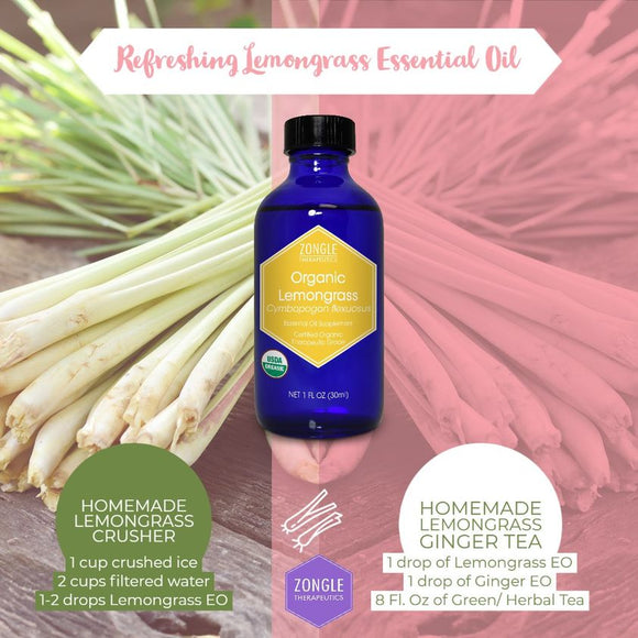 Refreshing Lemongrass Essential Oils