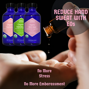 Handle Sweaty Hands With Essential Oils