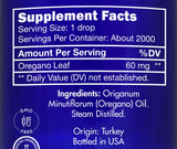 Zongle Oregano Essential Oil, Food Grade, Origanum Minutiflorum, 4 oz
