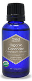 Zongle USDA Certified Organic Coriander Essential Oil, Safe To Ingest, Coriandrum Sativum, 1 oz