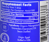 Zongle USDA Certified Organic Geranium Essential Oil, Safe To Ingest, Pelargonium Graveolens, 1 oz