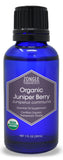 Zongle USDA Certified Organic Juniper Berry Essential Oil, Bulgaria, Safe To Ingest, Juniperus Communis, 1 oz