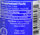 Zongle USDA Certified Organic Marjoram Essential Oil, Safe To Ingest, Origanum Majorana, 1 oz