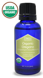 Zongle USDA Certified Organic Oregano Essential Oil, Safe To Ingest, Origanum Minutiflorum, 1 oz