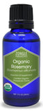 Zongle USDA Certified Organic Rosemary Essential Oil, Safe To Ingest, Rosmarinus Officinalis, 1 oz