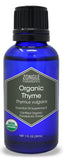 Zongle USDA Certified Organic Thyme Essential Oil, Safe To Ingest, Thymus Vulgaris, 1 oz