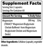 Zongle Therapeutics - High Absorption Albion Magnesium (Glycinate) Buffered Chelate (300 mg Elemental) - 120 Vegetarian Caps