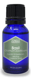 Zongle Basil Essential Oil, India, Safe To Ingest, 15 mL