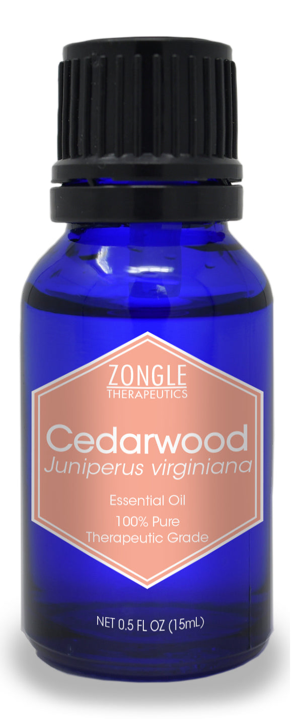 Zongle Cedarwood Essential Oil, USA, 15 mL