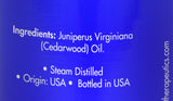 Zongle Cedarwood Essential Oil - Ingredients