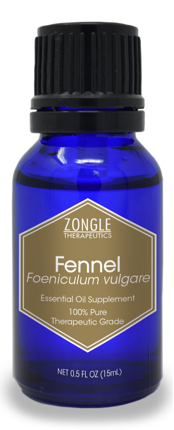 Zongle Fennel Essential Oil, Hungary, Safe To Ingest, 15 mL