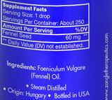 Zongle Fennel Essential Oil - Ingredients
