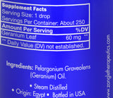 Zongle Geranium Essential Oil - Ingredients