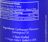 Zongle Lemongrass Essential Oil - Ingredients