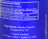 Zongle Peppermint Essential Oil - Ingredients