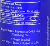 Zongle Rosemary Essential Oil - Ingredients