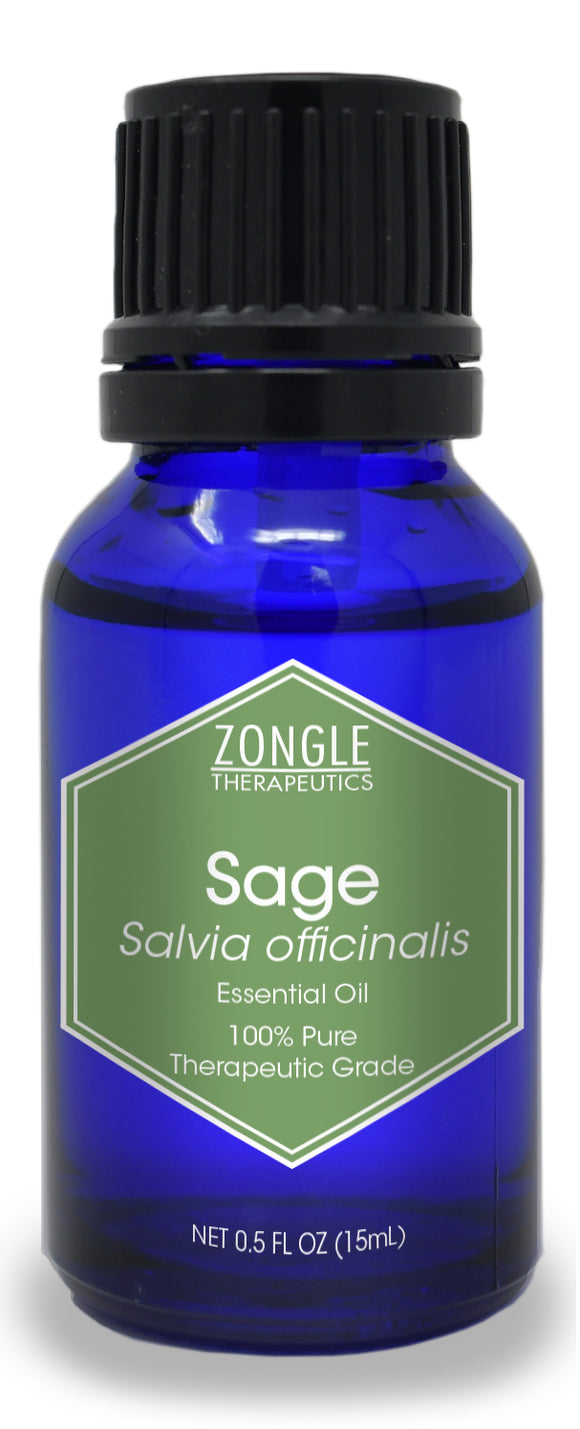 Zongle Sage Essential Oil, Austria, 15 mL
