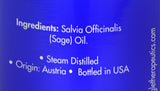Zongle Sage Essential Oil - Ingredients