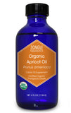 Zongle USDA Certified Organic Apricot Oil, Safe To Ingest, Prunus Armeniaca, 4 oz 