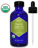 Zongle USDA Certified Organic Argan Oil, Moroccan, Argania Spinosa, 4 oz - front