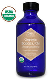 Zongle USDA Certified Organic Babassu Oil, Safe To Ingest, Orbignya Oleifera, 4 oz - front