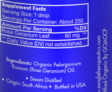 Zongle USDA Certified Organic Rose Geranium Oil - Ingredients