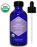 Zongle USDA Certified Organic Vegetable Glycerin, Safe To Ingest, USP Certified, 4 Oz