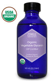 Zongle USDA Certified Organic Vegetable Glycerin, Safe To Ingest, USP Certified, 4 Oz