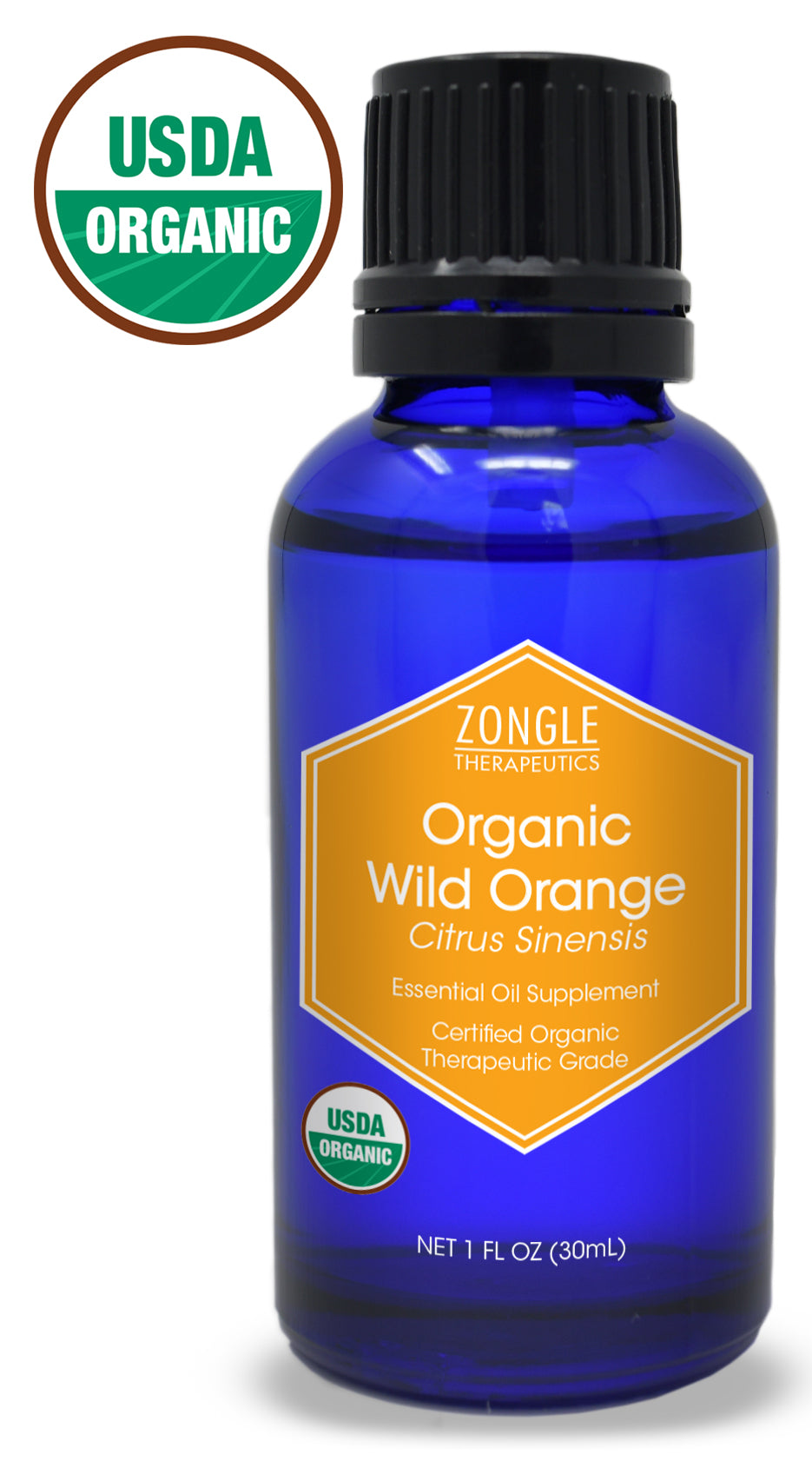 その他 OZNIL 1st COLOR Zongle USDA Certified Organic Wild Orange Essential Oil, 1 oz